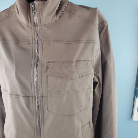 Prana women's green nylon blend outdoor jacket sz small - Picture 4 of 12